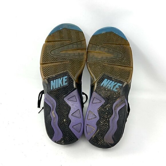 Nike Air Hoop Structure LE 365726-053 Black Aqua Purple Men’s Sz 11 - Picture 5 of 7